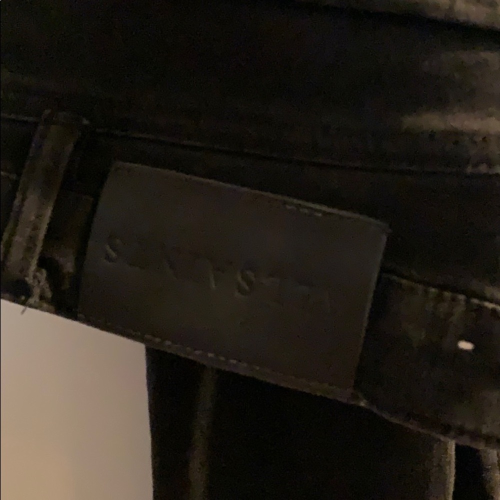 All saints dark grey mid/low rise jeans